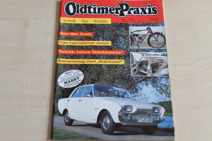 Deckblatt Oldtimer Praxis (07/1990)